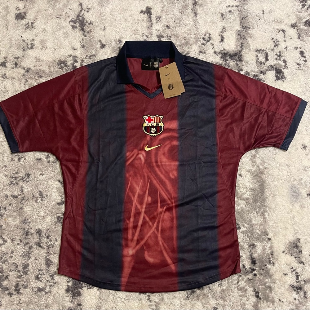 Barcelona x Travis scott oversized Jersey